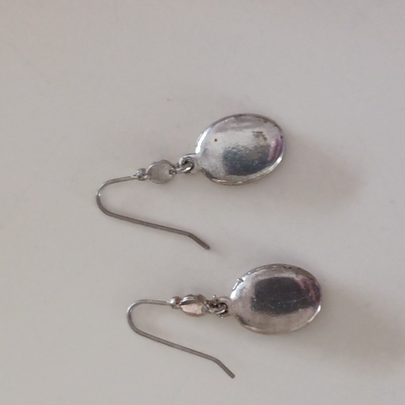 Unique Handmade Necklace of Abalone Shell & Teak Wood & Earrings Set - Picture 5 of 12